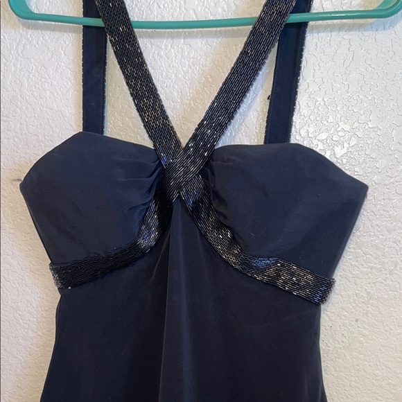 Niteline Black  Strapless Bodycon Dress Sweetheart Neckline - Picture 3 of 7